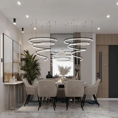Vip-designer-wohnung Im Zentrum, Wunderschoenes Schwimmbad بيت للعطل *