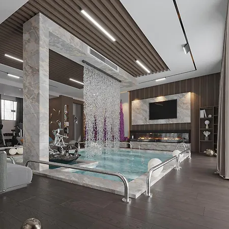 Tatil Evi Vip-designer-wohnung Im Zentrum, Wunderschoenes Schwimmbad Zermatt